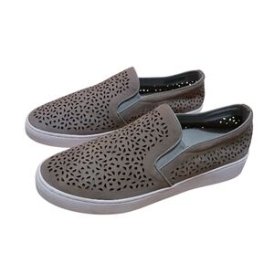 Women's Vionic Slip-On Sneakers with Cutout Design SZ 10